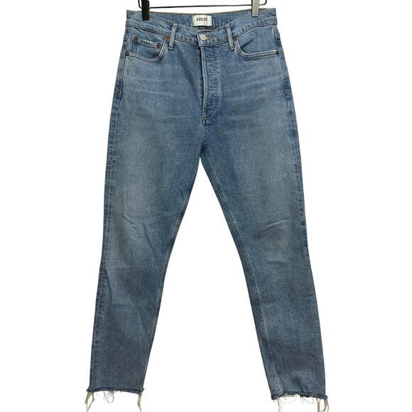 Agolde Nico Slim Straight Leg Jeans Size 28 AD093D-1255 - Picture 1 of 12